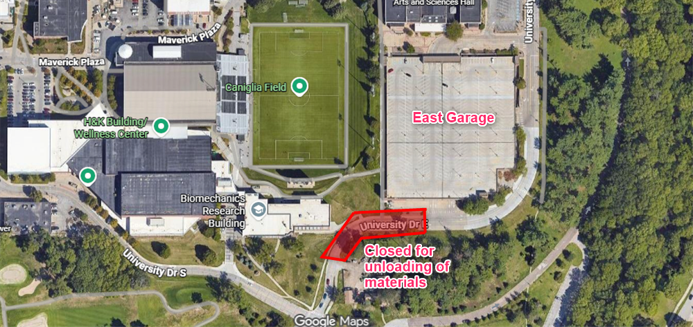 diagram of impacted area