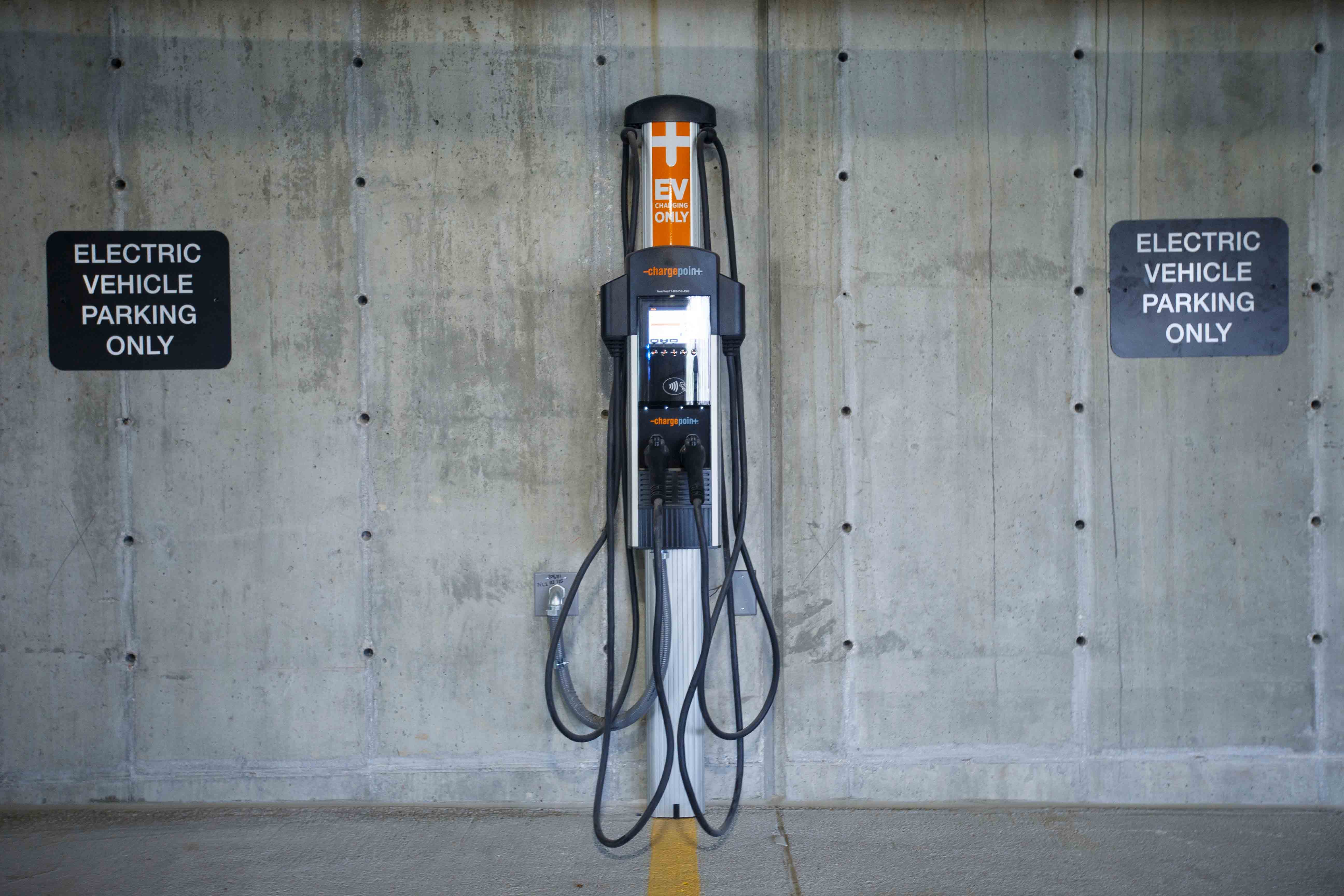 Picture of EV Charging Station.