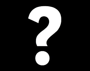 question mark