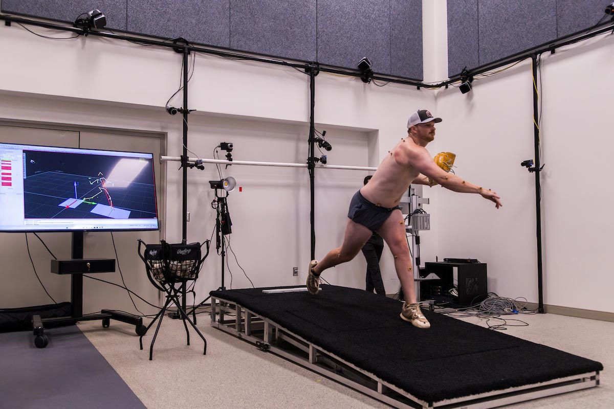 UNO Pitching Lab on June 20, 2025.