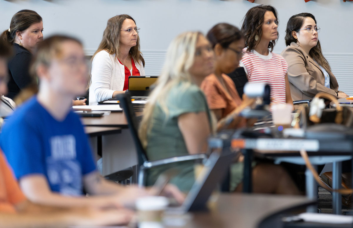 Community members attended the inaugural event that offers a first-ever look into labor trafficking in Nebraska.