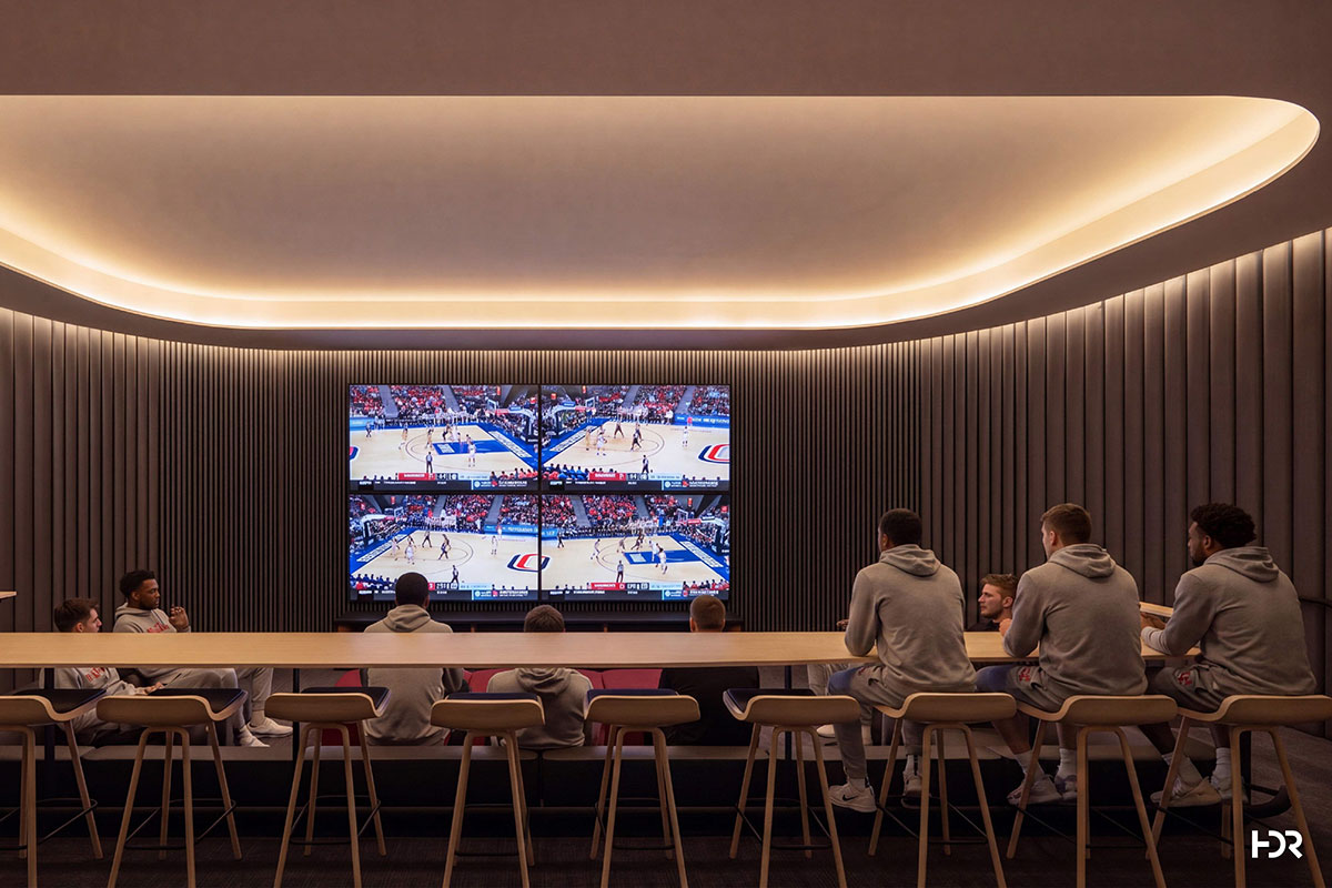 A new training center at the University of Nebraska at Omaha is being named in honor of Regent Emeritus Howard L. Hawks. (Artist's rendering/courtesy of HDR).