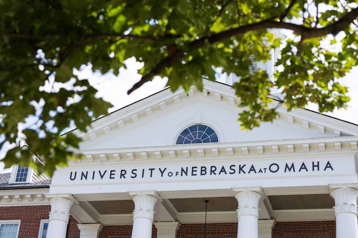 Exterior of the UNO Arts and Sciences Hall  