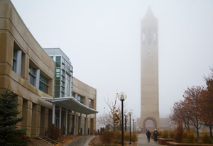 fog on campus