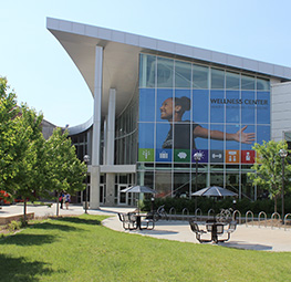 uno's wellness center building.