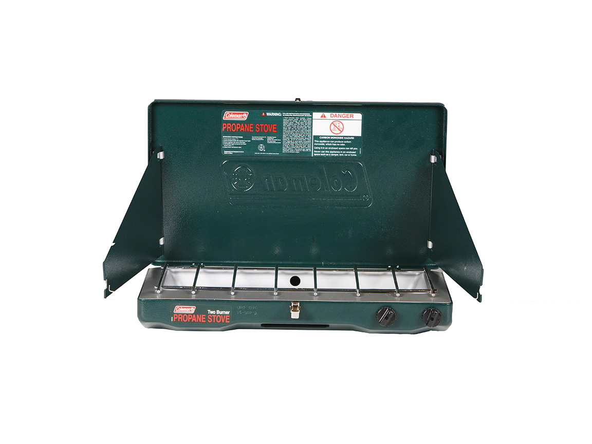 2 burner propane stove